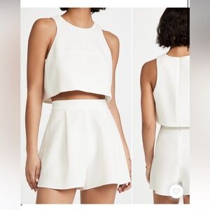 Black Halo Sanibel shorts set size 2